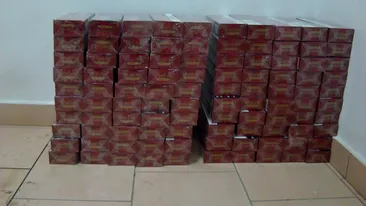 Un tânăr din Giurgiu a încercat să scoată din ţară peste 5.000 de pachete de ţigări