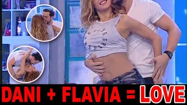 Dani Oţil, în pat cu Flavia în ziua de Crăciun! Când a văzut ce face blonda şi-a pus mâna la ochi
