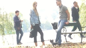 Şi-au scos copilaşul în parc. Iubita de 21 de ani l-a făcut ”tată” pe Cristi Boureanu!