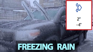 Plouă 4 zile cu gheață în București, potrivit meteorologilor Accuweather. Ce e fenomenul "freezing rain" și pe ce dată se va întâmpla
