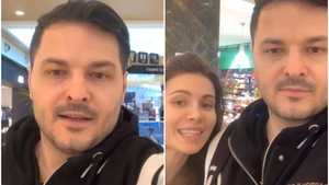 Dialog amuzant între Liviu Vârciu și partenera sa, Anda Călin, într-un mall: „Auzi, ia-ți unul mai tânăr decât mine. Am plecat!”