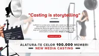 New Media Casting ofera sansa de a lucra in televiziune