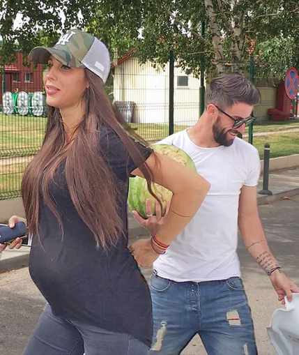 Lena, însărcinată, alături de un Gabi zâmbitor