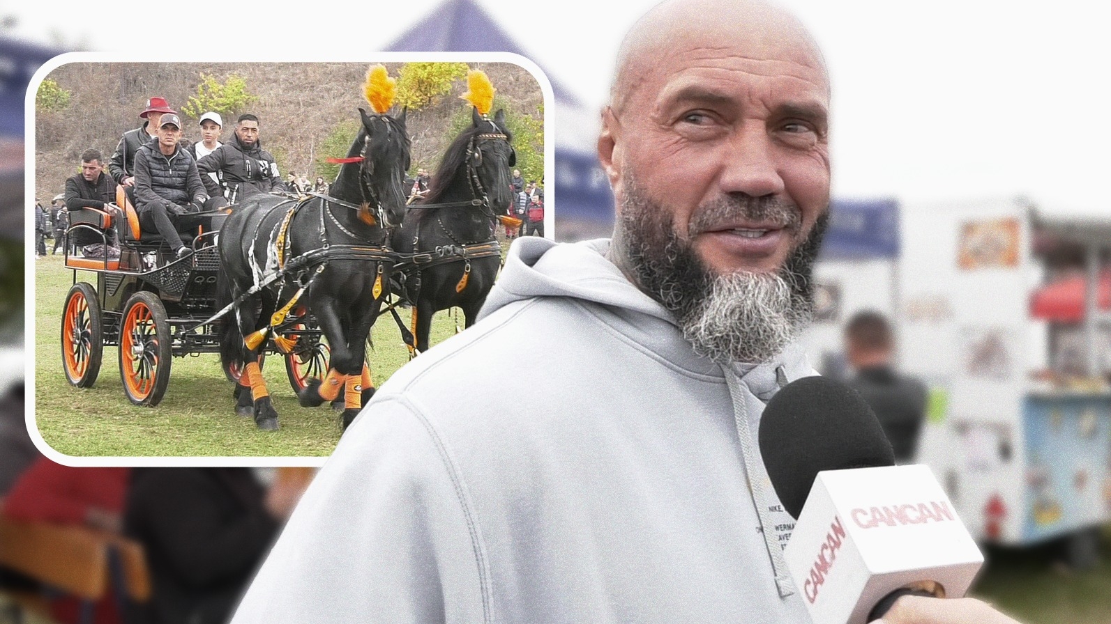 Ghenosu a dat zvon în toată țara și a umplut Viișoara! Împăratul, spaima Irlandei, a transformat Târgul de cai în festival!