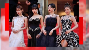 Creația Cristinei Săvulescu, vedetă pe covorul roșu la Cannes! Ce artistă a purtat rochia celebrei creatoare de modă din România