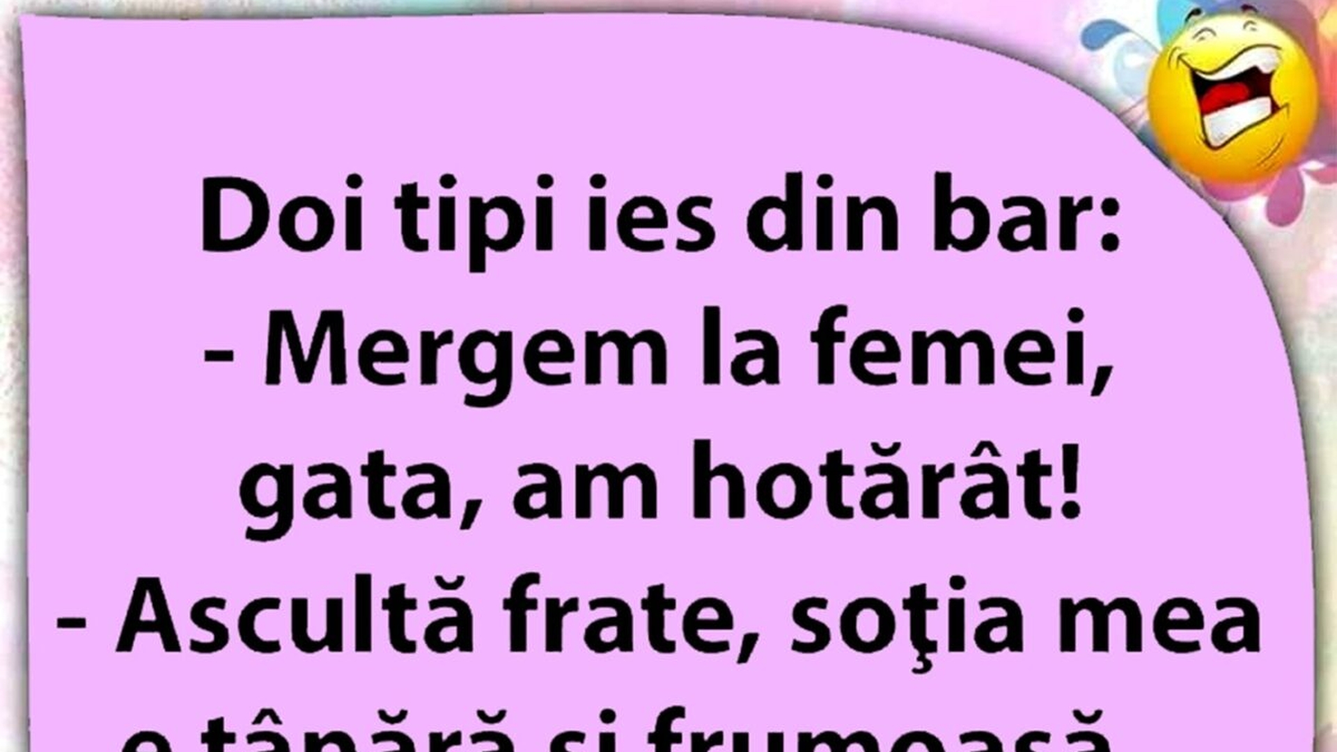 Bancul sfârșitului de săptămână | "Mergem la femei!"