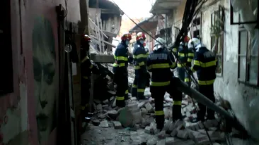 Explozie la un imobil din Timișoara!  Un bărbat a rămas prins sub dărâmături