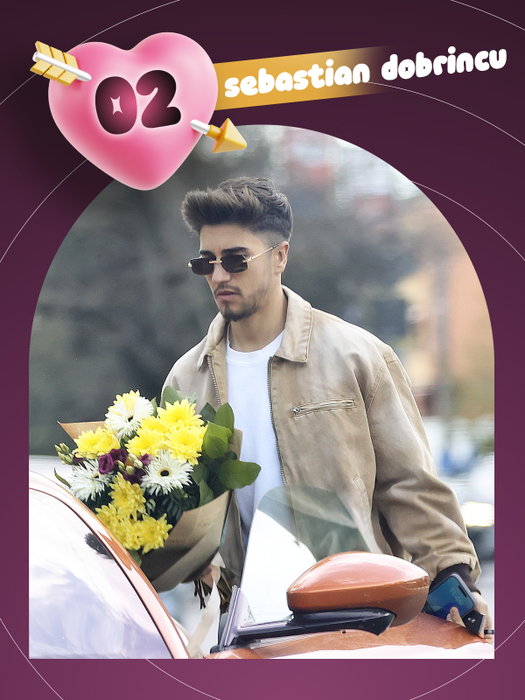 Bianca Drăgușanu, Cristina Pucean și Ramona Olaru, răsfățate peste măsură! Top 40 iubăreți cu brațele pline de flori, de Valentine’s Day