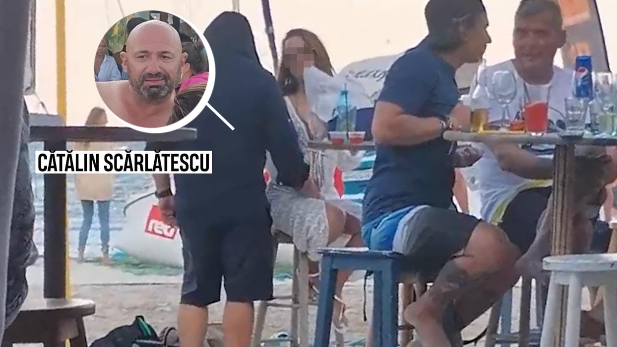 Celebrul chef a “atacat” o șatenă pe plajă