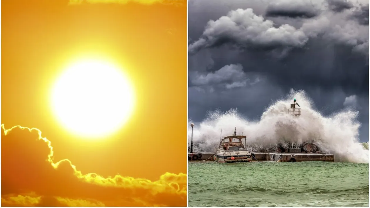 Vreme extremă! Canicula și furtunile lovesc, din nou, România