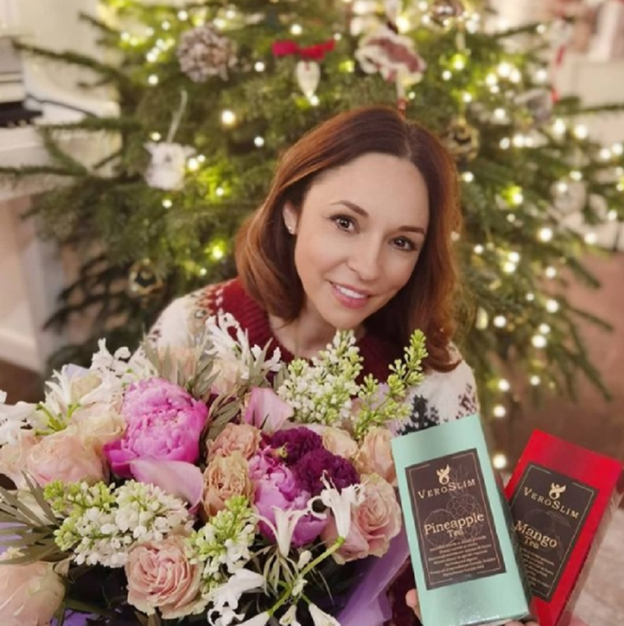 Andreea Marin are un brăduț simplu