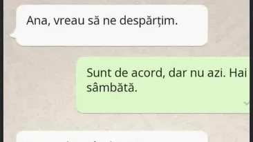 Bancul sfârșitului de săptămână | De ce este bine să te desparți sâmbăta