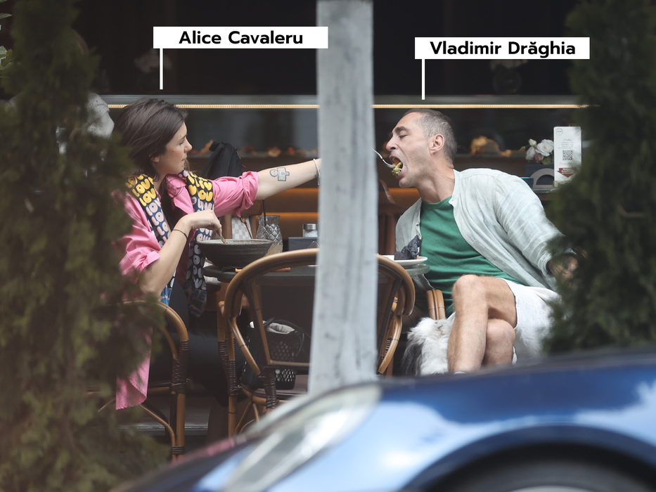 Vladimir Drăghia, hrănit de Alice Cavaleru / (Sursa: CANCAN.RO)