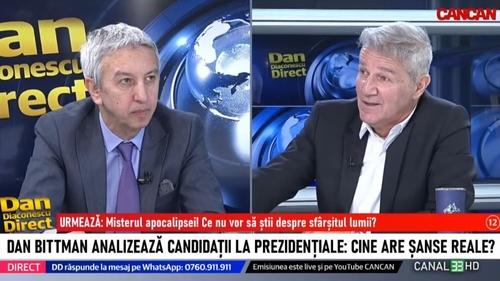 Motivul pentru care Cristela Georgescu nu a candidat la prezidențiale. Dan Bittman a făcut dezvăluiri la Dan Diaconescu Direct