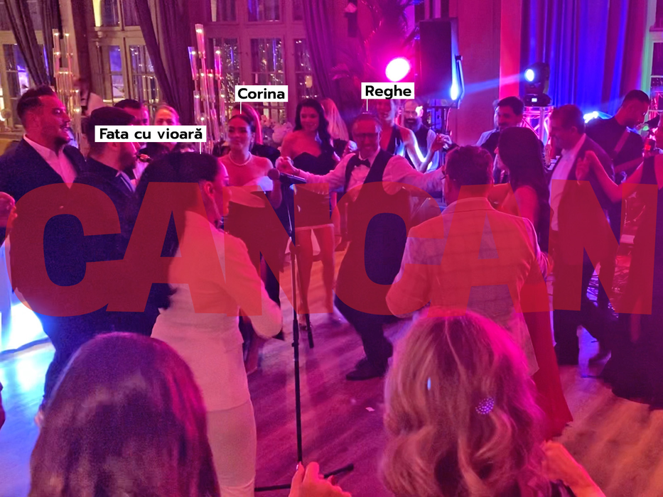 De la botez nu au lipsit nici horele (Foto: CANCAN.RO)