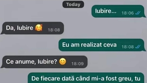 BANCUL ZILEI | "De fiecare dată când mi-a fost greu, tu mi-erai alături"