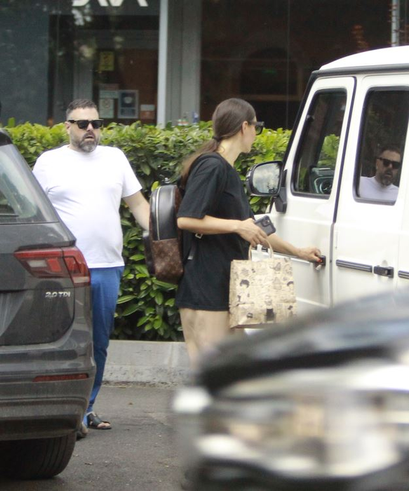 Vika Jigulina, alături de iubitul ei