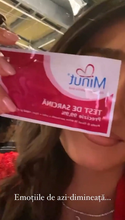 Viviana Sposub s-a filmat cu un test de sarcină în mână: “Emoțiile de azi-dimineață”. Fanii au copleșit-o cu mesajele pe iubita lui George Burcea | FOTO