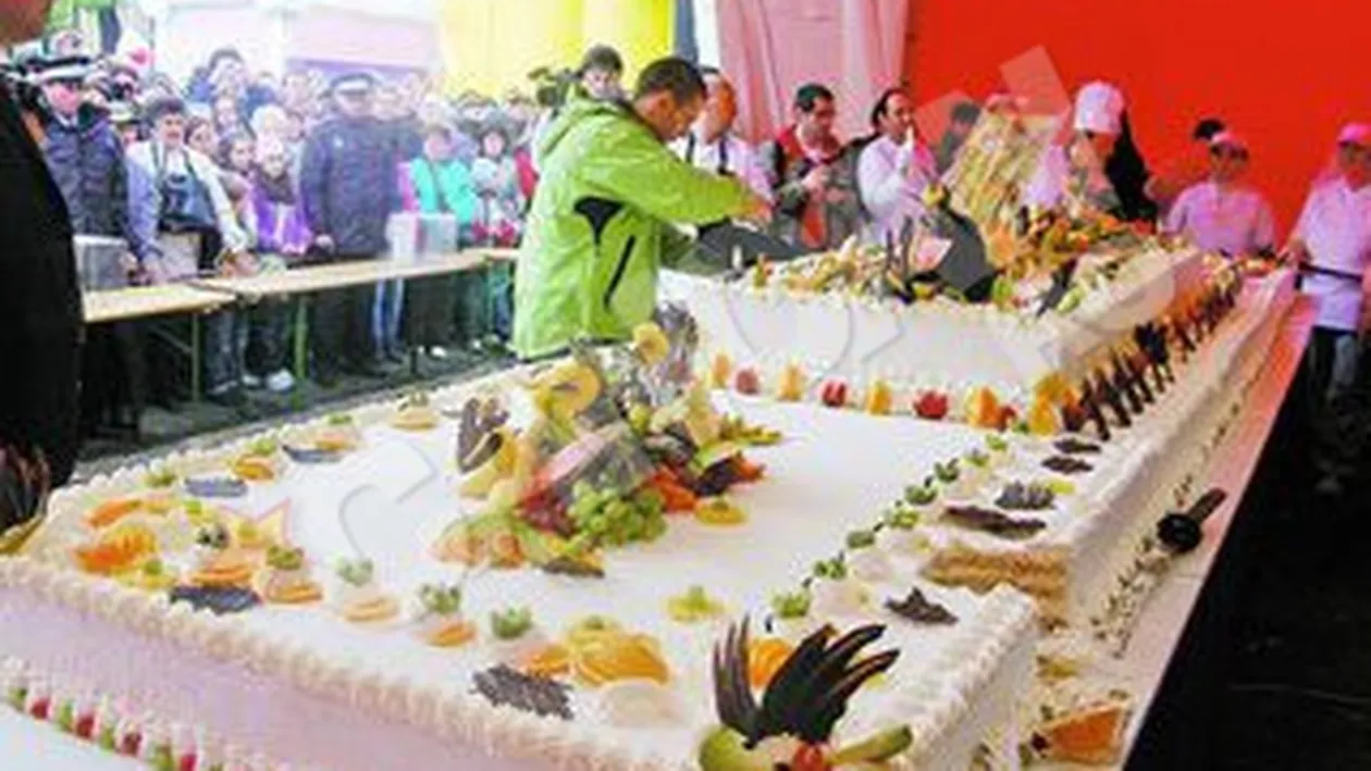 Trupa Smokie a taiat un tort de 640 kg