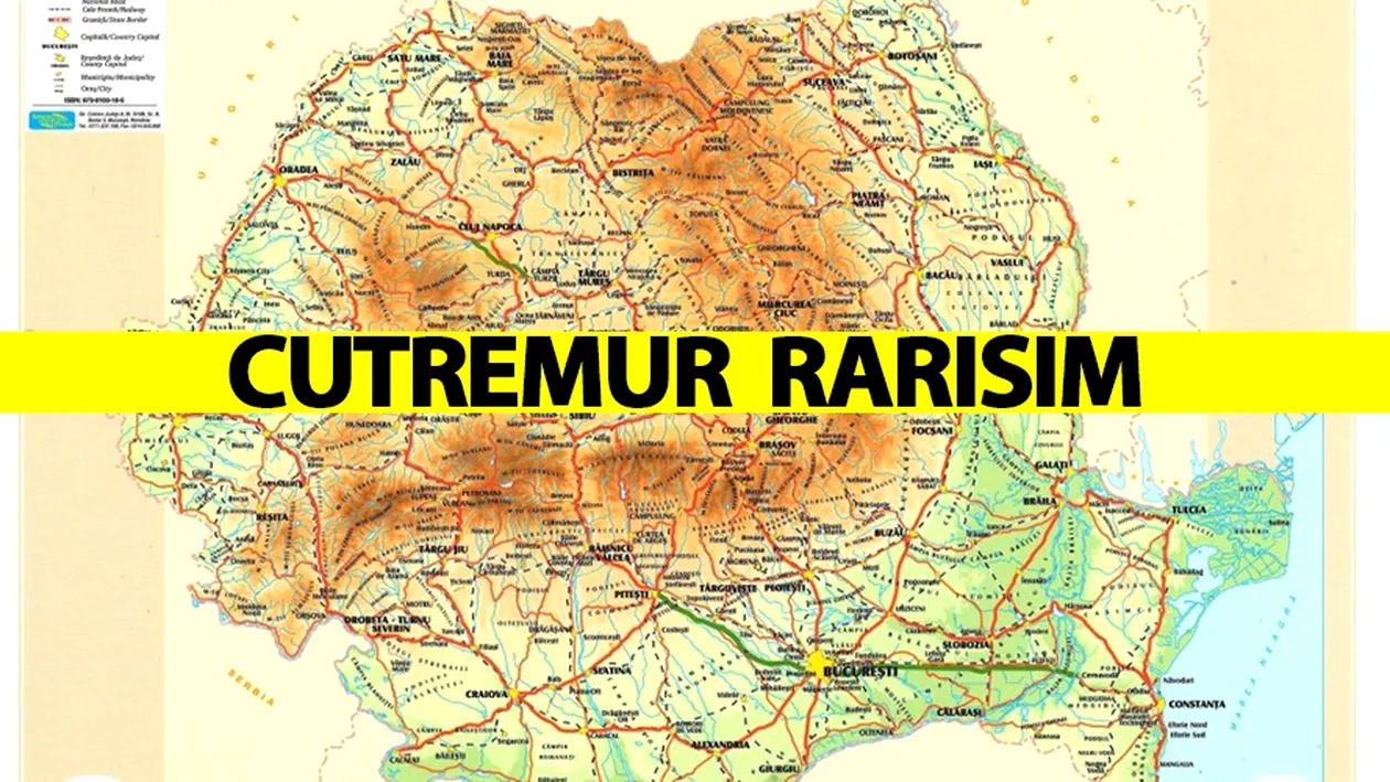 Cutremur rarisim în România! Seismul a avut loc la ora 8:32