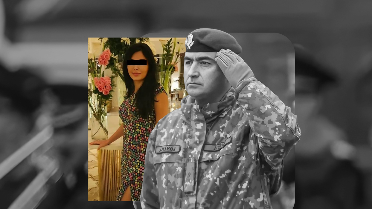 Generalul Dorin Ioniță și Alice, amanta sa/ sursă foto: social media