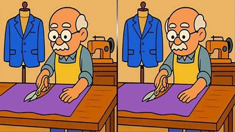 Test de logică | Găsiți toate cele 3 diferențe dintre aceste două imagini, în maximum 35 de secunde