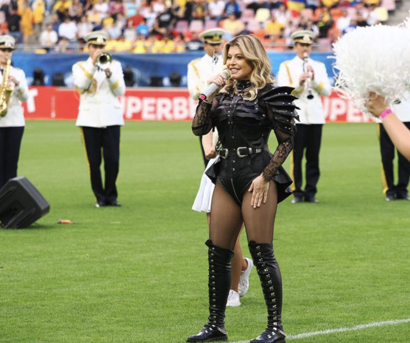 Loredana Groza pe Arena Națională/foto: Social media