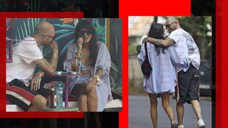 Primele imagini cu noua iubită a lui Cătălin Bordea! Gesturi tandre și atingeri în public: comediantul s-a îndrăgostit lulea de sosia fostei soții!