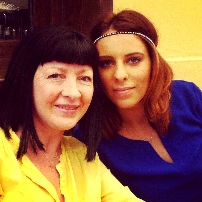 Neti Sandu și nepoata sa, Alice Kapelovies
