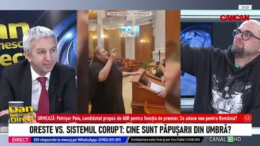 Oreste, detalii inedite despre respingerea candidaturii Dianei Șoșoacă, la Dan Diaconescu Direct: „Mai avea puțin și...”