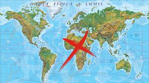 Am trăit o minciună! Cum arată harta lumii, de fapt. Ce este la sud de România