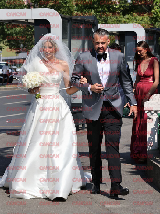 Tinu Vidaicu, alături de Gabriela Prisăcariu/ Foto: CANCAN.RO