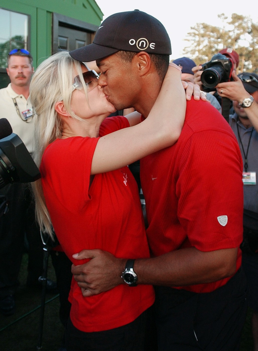 Tiger Woods și soția sa, Elin/ Sursa foto: Profimedia