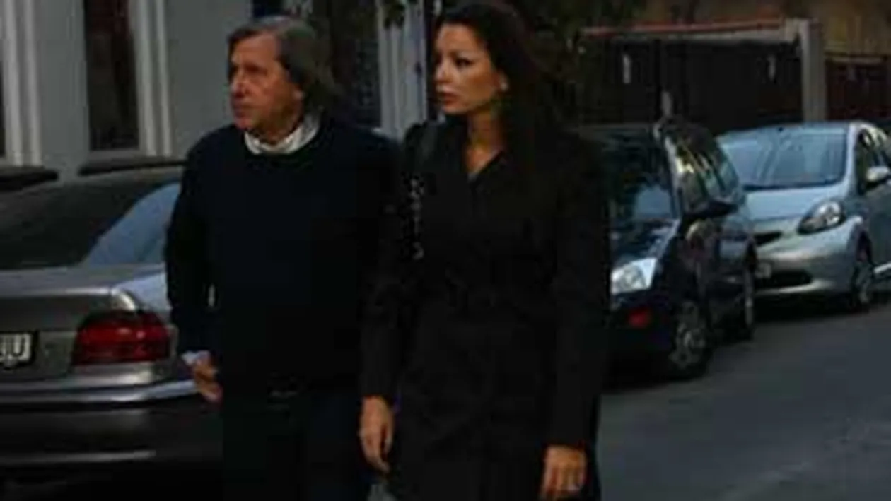 Ilie Nastase si Brigitte Sfat, de la aeroport la policlinica