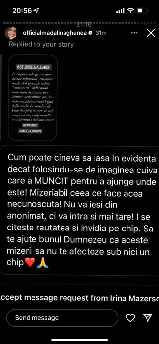 Scandalul continuă! Fanii Mădălinei Ghenea o fac praf pe soția lui Dragoș Săvulescu: „I se citește invidia pe chip”