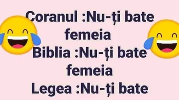 BANCUL ZILEI | Coranul, Biblia, Codul Penal și.. femeia