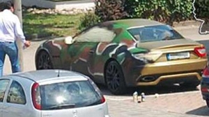 Un neamt a vrut un Maserati kamikaze