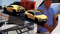 Călin Donca a oferit imaginea anului, la Mamaia! Doar pe litoral poți vedea un Lamborghini care tractează… alt Lamborghini!