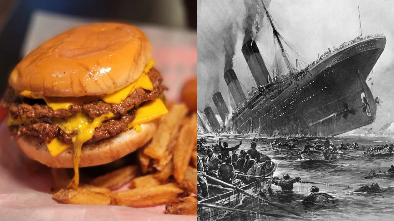Cel mai neobișnuit restaurant din lume. Prăjește burgerii în același ulei din anul în care s-a scufundat Titanicul