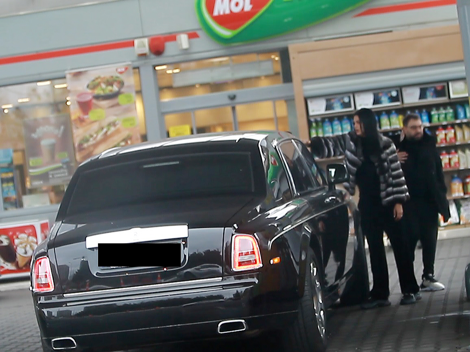 Florin Salam și Roxana Dobre, prin oraș cu Rolls-Royce-ul de 200.000 €!