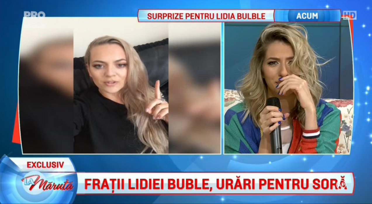 Lidia Buble, cu lacrimi în ochi! Ce a făcut Cătălin Măruţă în direct a impresionat-o puternic