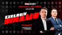 Președintele celui mai galonat club sportiv din România vine la EXCLUSIV DINAMO! Ionuț Popa, invitatul lui Cătălin Mureșanu de miercuri, 28 iunie