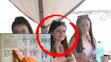 Ce scrie în catalogul clasei unde învăța Alexandra Măceșanu. Colegii ei au început sa plângă, azi, când au văzut