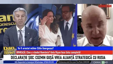 ”Nu îl recunosc, nu îl voi recunoaște pe Nicușor Dan ca președinte”. Cozmin Gușă face afirmații incendiare la Dan Diaconescu Direct