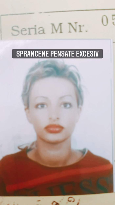 Iubita lui Dorian Popa, de nerecunoscut într-o poză din adolescență! Claudia Iosif era blondă atunci și avea sprâncene foarte subțiri