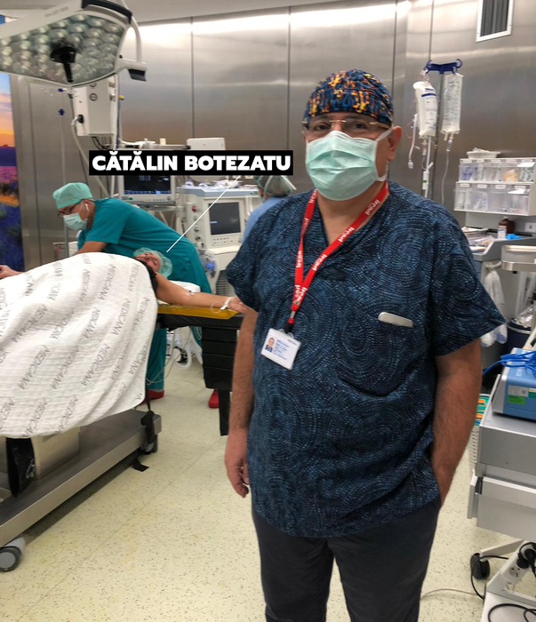 Cătălin Botezatu a fost supus unei operații complicate