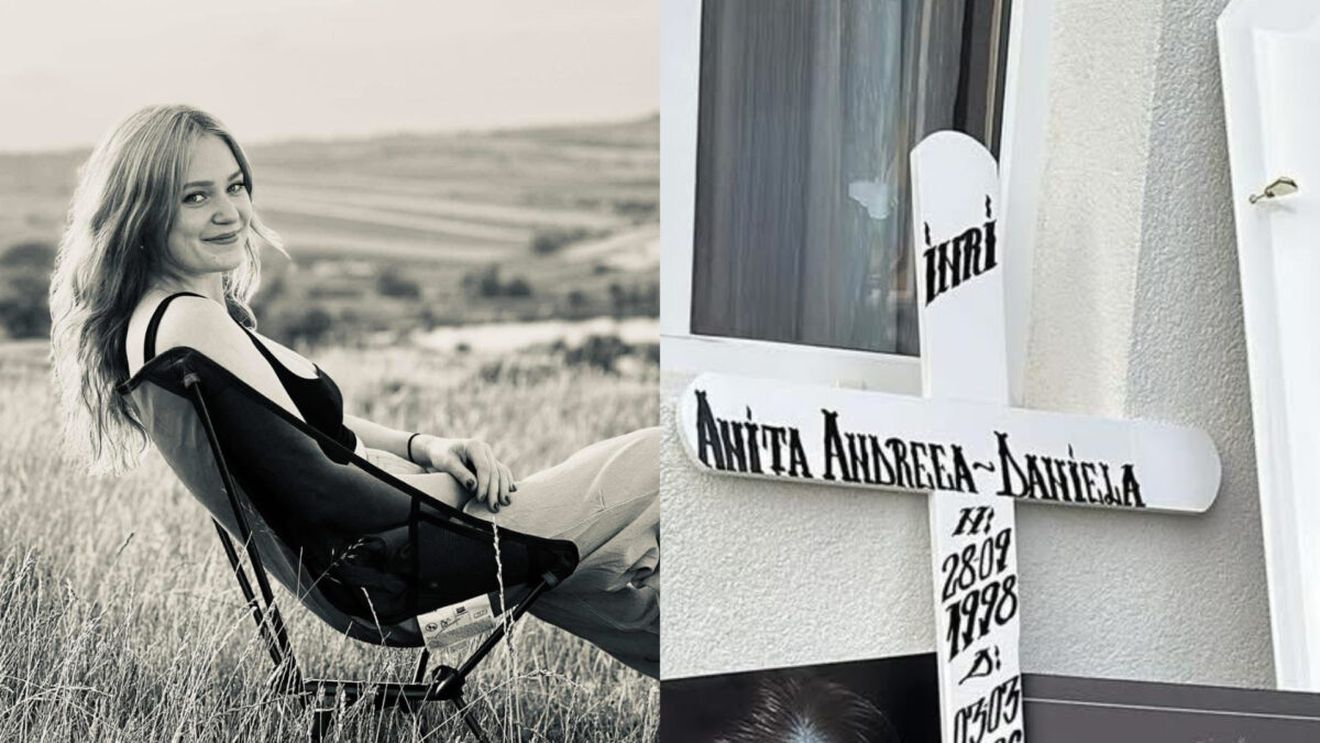Primele imagini de la priveghiul Andreei Aniță, tânăra care a murit din cauza unei forme agresive de cancer