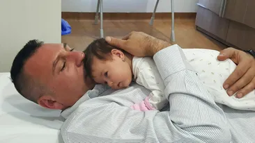 La o zi de la externare, micuţa s-a întors la spital. Soţia lui Sabbagh, mărturii exclusive: ”Anais a făcut din nou febră şi…”