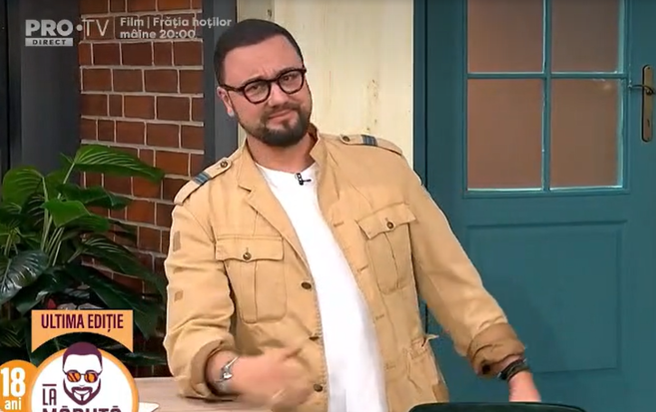 Cătălin Măruța, în lacrimi la ultima ediție a emisiunii de la PRO TV. A divulgat public secretul știut doar de el și Andra, în acești 18 ani
