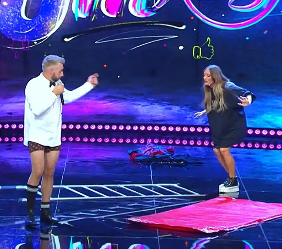 Delia Matache, la un pas de tragedie la iUmor. Ce s-a întâmplat la filmări, în platoul postului Antena 1